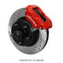 Wilwood 140-13653-DR Forged Dynalite-M Front Kit 11.30in 1 PC Rotor&Hub Drill-Red 60-68 Ford / Mercury Full Size