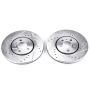 PowerStop EBR482XPR PowerStop Evolution Performance Drilled, Slotted & Plated Brake Rotor Pair