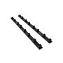 Top Street Performance 60804BK TSP Pro Series Aluminum Roller Rocker Arms, GM LS1, Pair, Black Finish