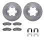 Dynamic Friction 6512-67445 Rotor Kit