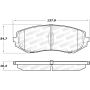 Stoptech 308.11880 Street Brake Pads