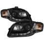 SPYDER 5008572 Projector Headlights - DRL - Black