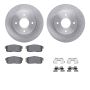Dynamic Friction 6512-67356 Rotor Kit
