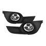 SPYDER 9031649 Daytime DRL LED Running Fog Lights w/Switch - Clear
