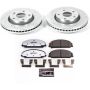 PowerStop K5526-26 Z26 Street Performance Ceramic Brake Pad and Drilled & Slotted Rotor Kit