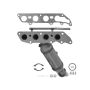 Eastern Catalytic 30491 Federal / EPA Direct-Fit Manifold Converter Assembly