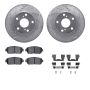 Dynamic Friction 7512-76138 Rotor Kit