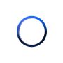 KC HiLiTES 30576 KC Bezel Ring KC FLEX ERA 1 Blue 1PC