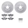 Dynamic Friction 4612-27015 Rotor Kit
