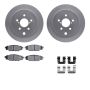 Dynamic Friction 4512-13068 Rotor Kit