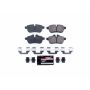 PowerStop Z23-1433 PowerStop - Z23 Daily Driver Carbon-Fiber Ceramic Brake Pads with Hardware Kit