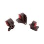 Innovative 95-99 Mitsubishi Eclipse 4G63 / 4G64 Black Steel Mounts 75A Bushings