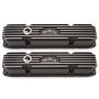 EDELBROCK EDE41923 BBM Classic Finned V/C's - Black