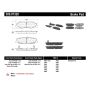 StopTech Performance 04-08 Cadillac XLR/XLR-V / 97-10 Chevrolet Corvette Rear Brake Pads