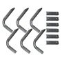 Lund 10-12 Chevy Colorado Ext. Cab EZ Running Board Mounting Bracket Kit - Brite
