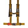 PRP Seats SB4.2LL-GO PRP 4.2 Harness with Latch / Link Lap Belt- Gold