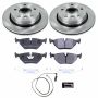 PowerStop TDSK613 Track Day Spec High-Performance Brake Pad and Rotor Kit