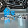 S&S Cycle 310-1117 2017+ M8 Models Gear Drive 540GG Cam Chest Kit w/ Chrome Pushrod Tubes - Water Cooled