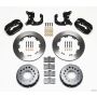 Wilwood 140-3018-B Forged Dynalite P/S Rear Kit Ford 8.8 w/2.5in Offset-5 Lug