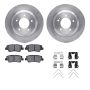 Dynamic Friction 6512-21100 Rotor Kit