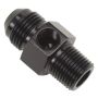 Russell 670063 Performance -6 AN Flare to 3/8in Pipe Pressure Adapter (Black)