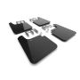 Rally Armor MF121-UR-BLK-MBK Black Mud Flap/Metallic Black Logo