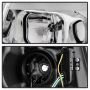 SPYDER 5085801 Light Bar Projector Headlights - Chrome