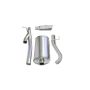CORSA Performance 24292 Corsa 2003-2006 Chevrolet Silverado Ext. Cab/Short Bed 2500 6.0L V8 Polished Sport Cat-Back Exhaust