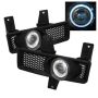 SPYDER 5021328 Halo Projector Fog Lights w/Switch - Clear