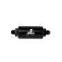 AEROMOTIVE AFS12375 8an Inline Fuel Filter 10 Micron 2in OD Black