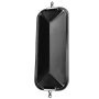 Velvac Inc 708001 7X16 V-BACK MIRROR BLACK