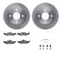 Dynamic Friction 6512-55030 Rotor Kit