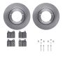 Dynamic Friction 6612-02011 Rotor Kit
