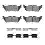 Dynamic Friction 1551-1790-01 Brake Pad Kt