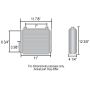 Derale 61878 18 Row Hi-Flow Racing Remote Fluid Cooler, 7/8-14 UNF O-ring