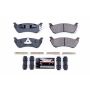 PowerStop Z23-761 PowerStop - Z23 Daily Driver Carbon-Fiber Ceramic Brake Pads with Hardware Kit