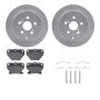 Dynamic Friction 4512-76118 Rotor Kit