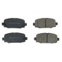 PowerStop 16-2081 PowerStop - Z16 Low-Dust Ceramic Brake Pads