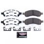 PowerStop Z36-1169A PowerStop - Z36 Truck and SUV Carbon-Fiber Ceramic Brake Pads with Hardware Kit