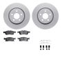 Dynamic Friction 4612-42002 Rotor Kit