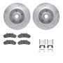 Dynamic Friction 7212-99123 Rotor Kit