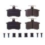 PowerStop 17-228 PowerStop - Z17 Low-Dust Ceramic Brake Pads with Hardware