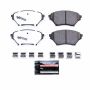 PowerStop Z26-890 PowerStop - Z26 Performance Carbon-Fiber Ceramic Brake Pads with Hardware Kit