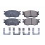 PowerStop 17-1156 PowerStop - Z17 Low-Dust Ceramic Brake Pads with Hardware