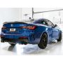 AWE Tuning 3015-43156 2019+ BMW M340i (G20) Non-Resonated Touring Edition Exhaust - Quad Diamond Black Tips