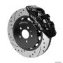 Wilwood 140-14588-D AERO6 Front Kit 15.00in BBK - 08-12 Audi A4/A5/S5 - Drilled & Slotted Rotor