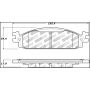 Stoptech 309.13760 Performance Brake Pads