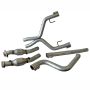 BBK 4011 05-09 Mustang 4.0 V6 True Dual Cat Back Exhaust Conversion Kit With X pipe