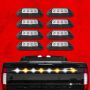 XKGLOW XK052001-8RB XK Glow Strobe Pod Lights w/ Traffic Modes Ultra LEDs Multiple Modes + Solid On - Red + Blue 8pc