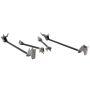 Ridetech 18987999 Universal Weld-in Triangulated 4 Link Kit Black Powdercoated